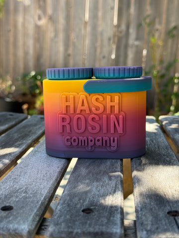 Double Walled 4 Jar Travel Case